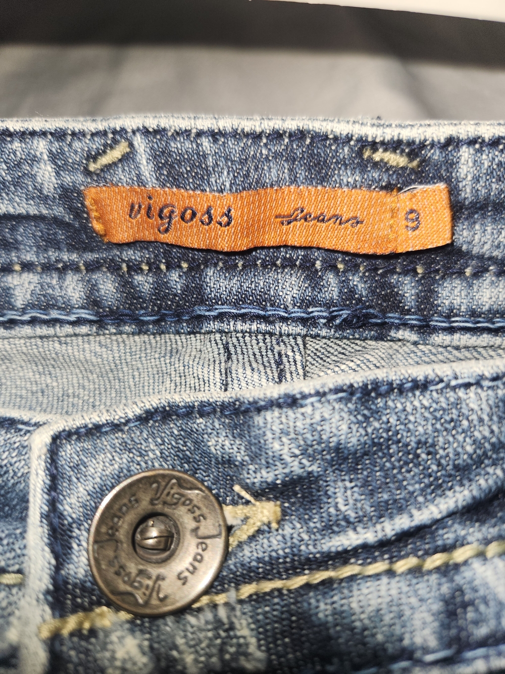 EUC Vigoss Women's Light Blue Washed Denim Jeans